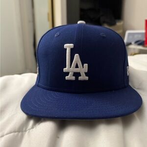 New Era Blue Cap with White Logo Brand New Never Worn Dodger hat unisex